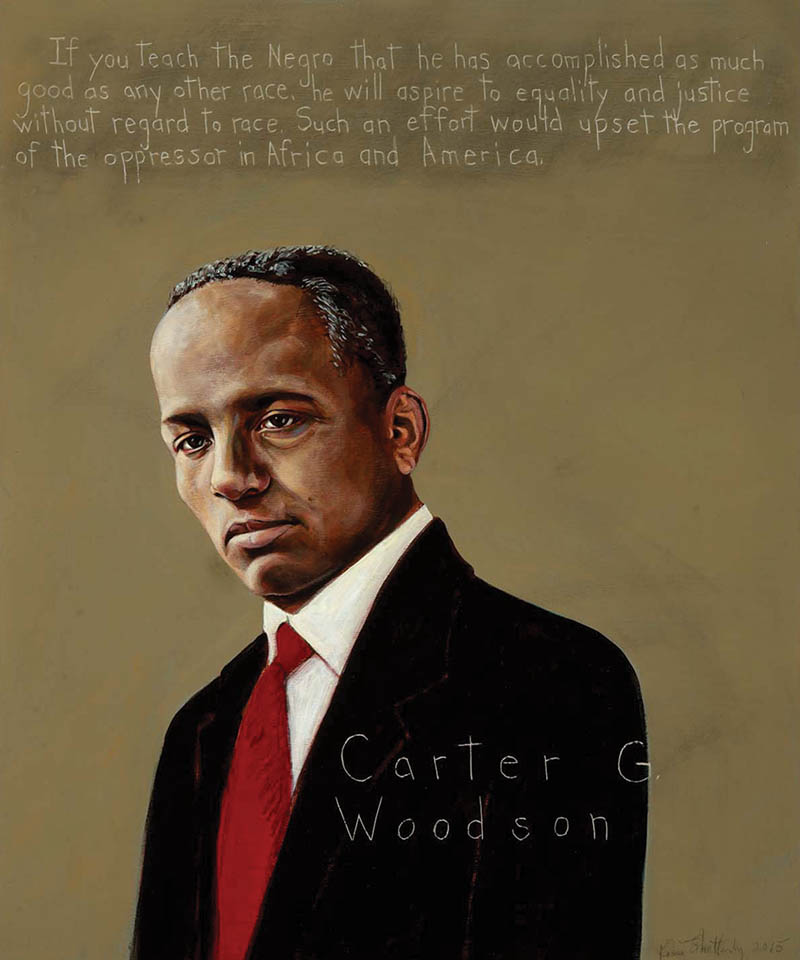 Carter G Woodson Awtt Portrait