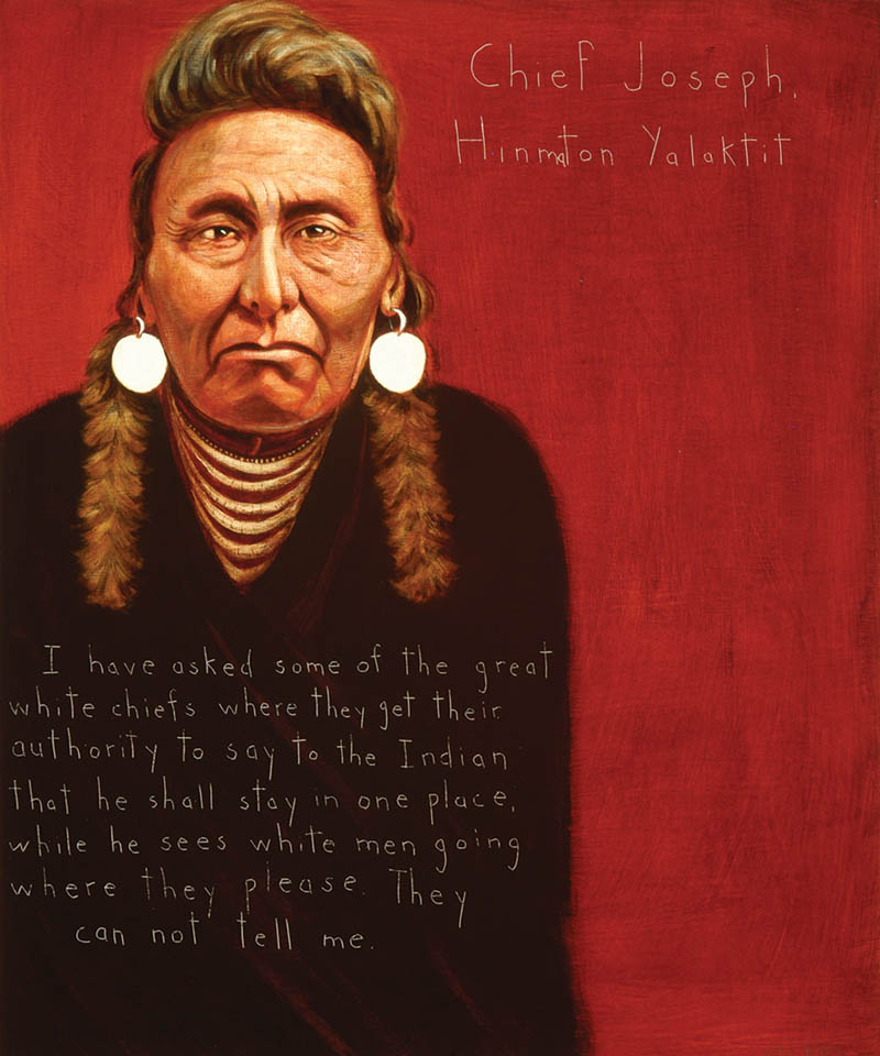 Chief Joseph Hinmaton Yalaktit Awtt Portrait