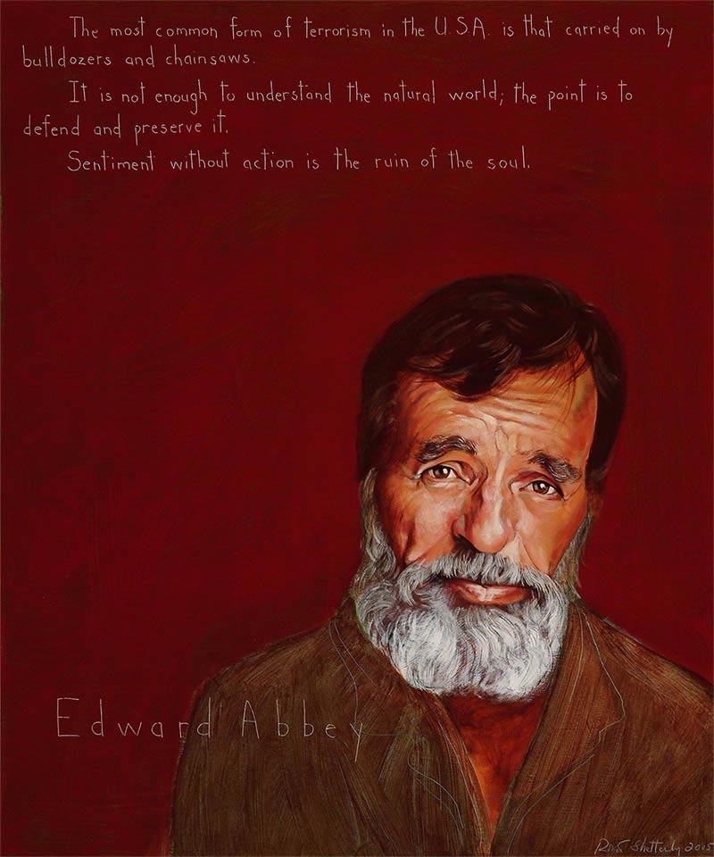 Edward Abbey Awtt Portrait