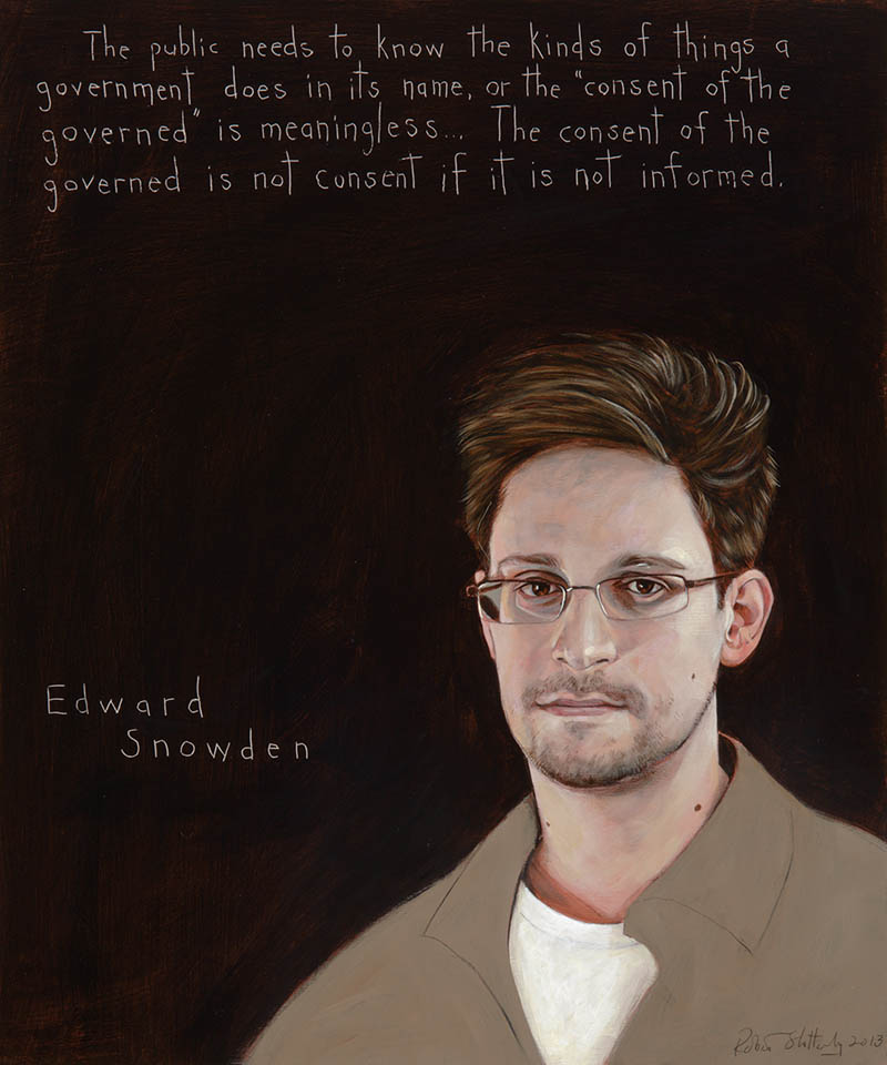 Edward Snowden Awtt Portrait
