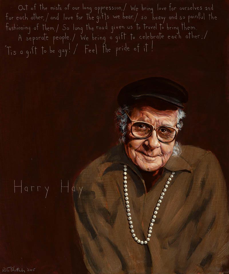 Harry Hay Awtt Portrait