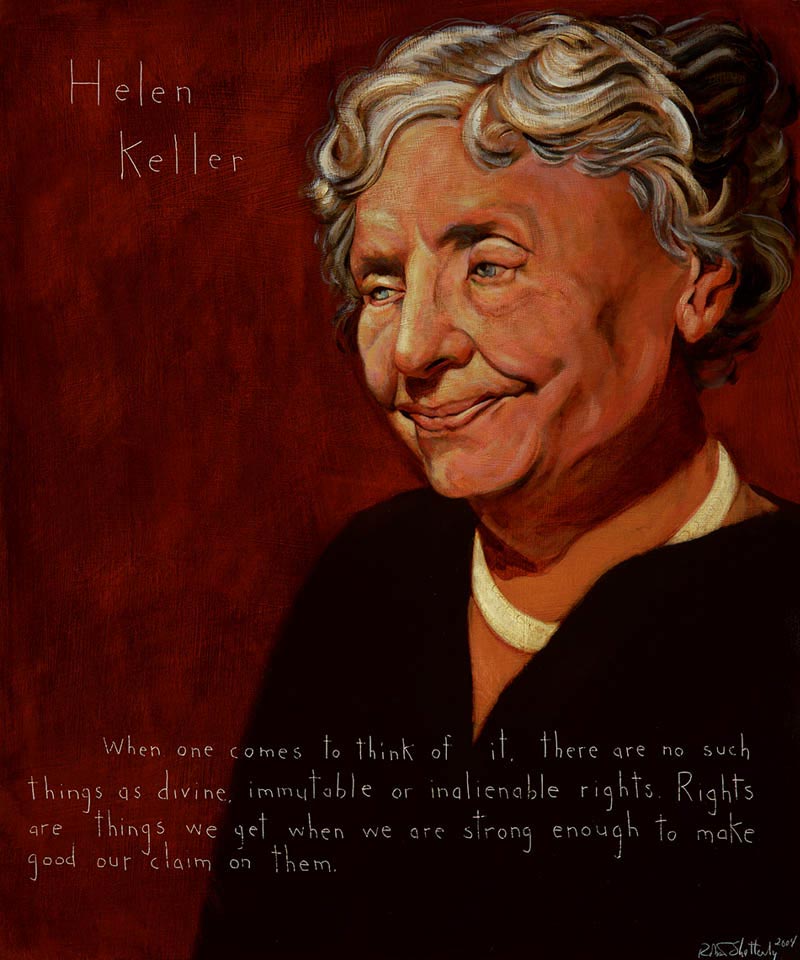 Helen Keller Awtt Portrait