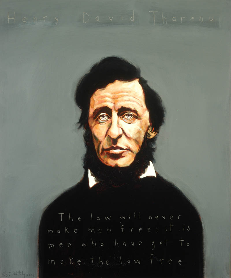Henry David Thoreau Awtt Portrait