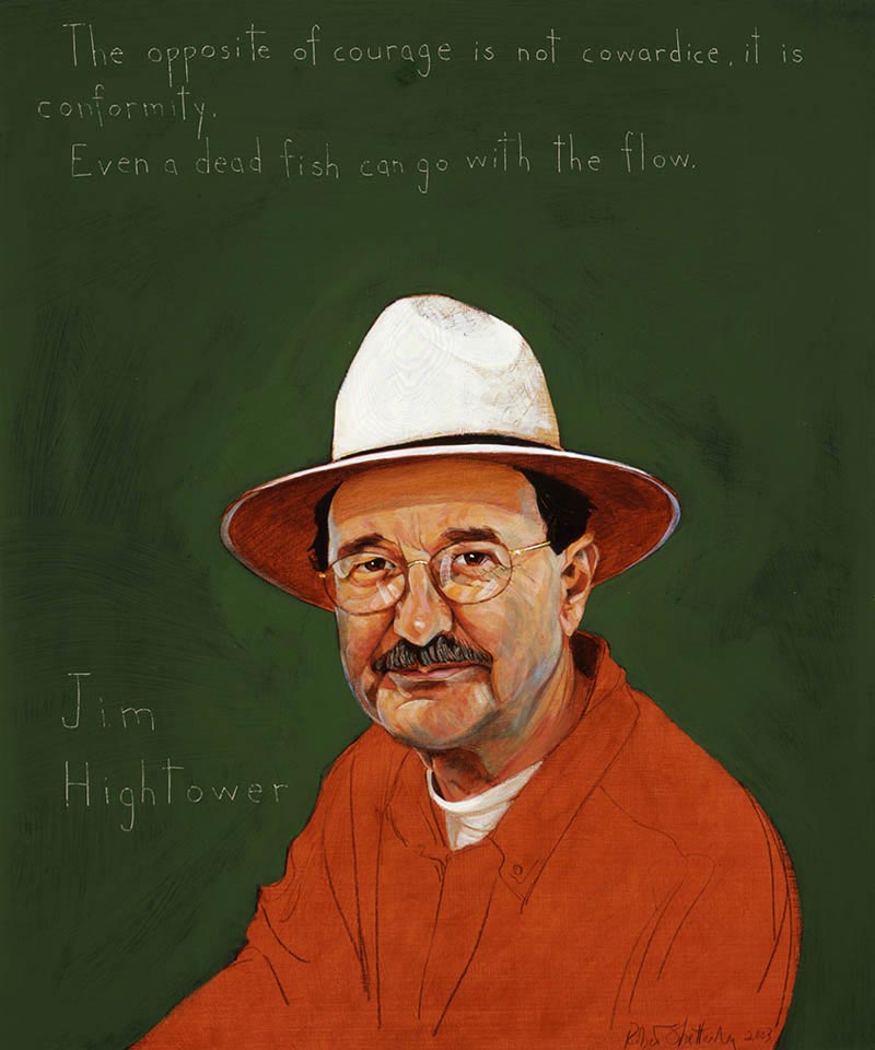 Jim Hightower Awtt Portrait
