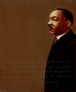 Martin Luther King Jr Awtt Portrait