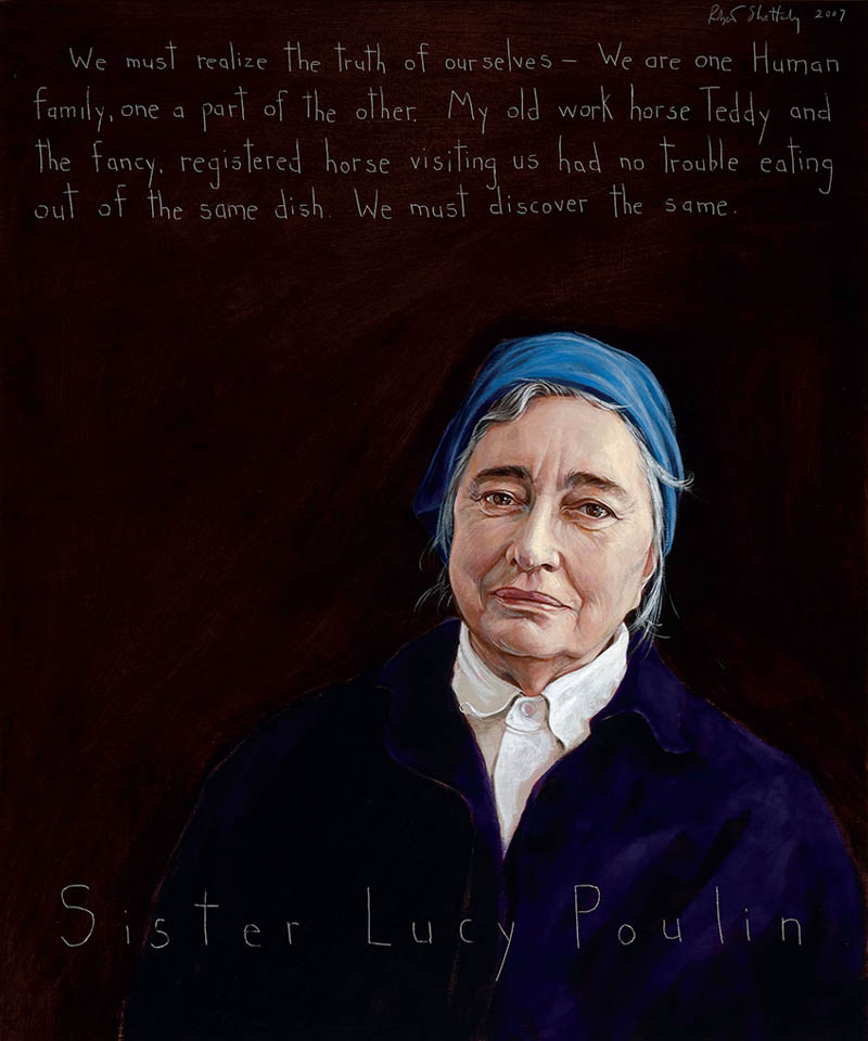 Sister Lucy Poulin Awtt Portrait