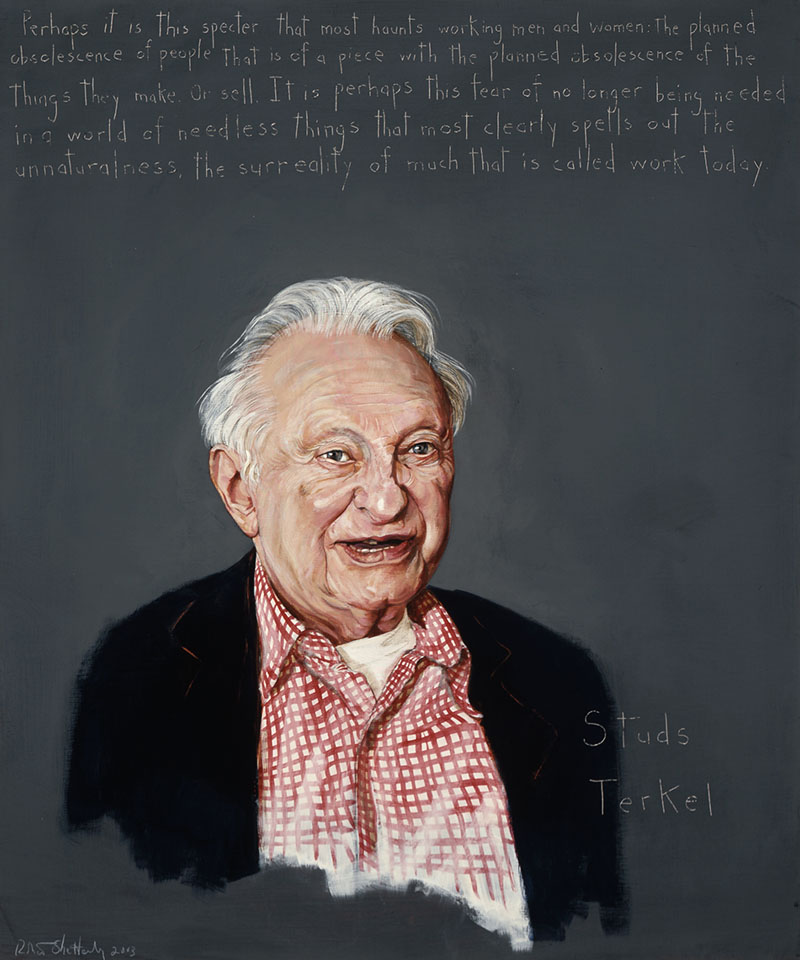 Studs Terkel Awtt Portrait