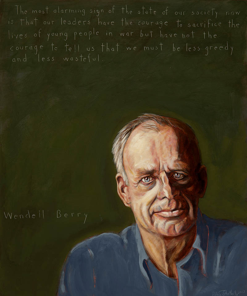 Wendell Berry Awtt Portrait