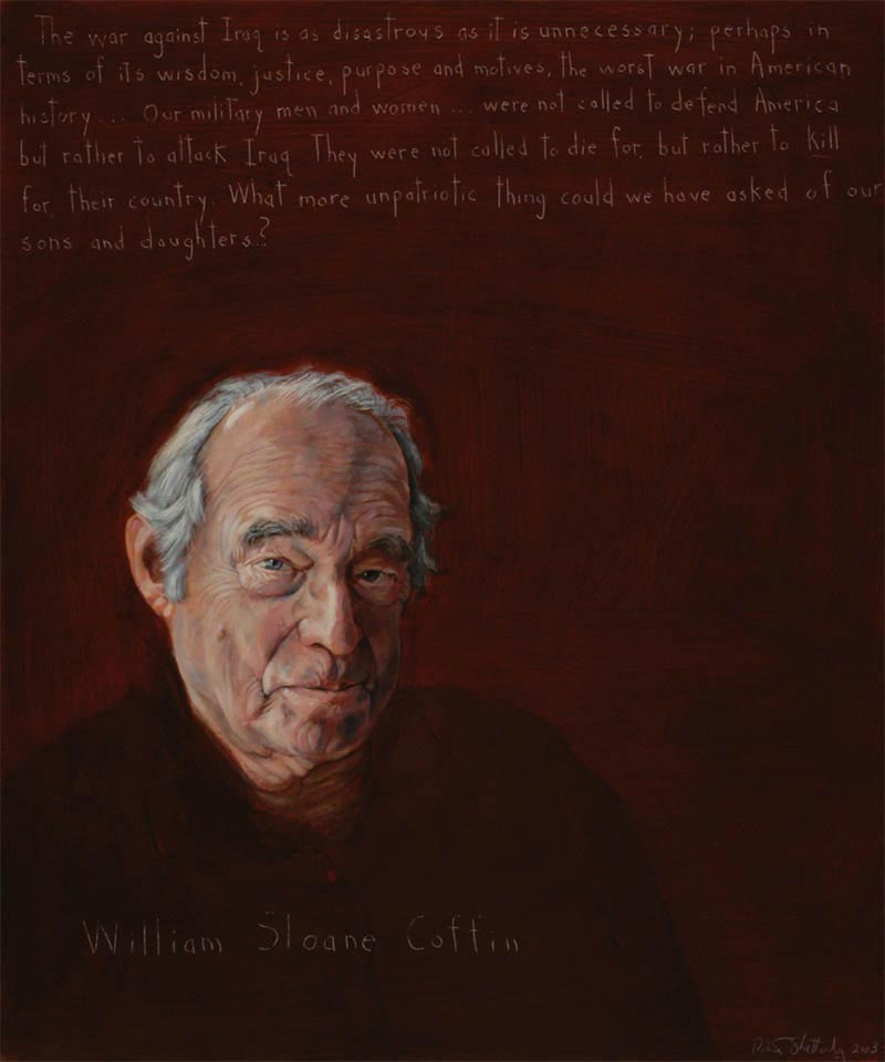 William Sloan Coffin Awtt Portrait