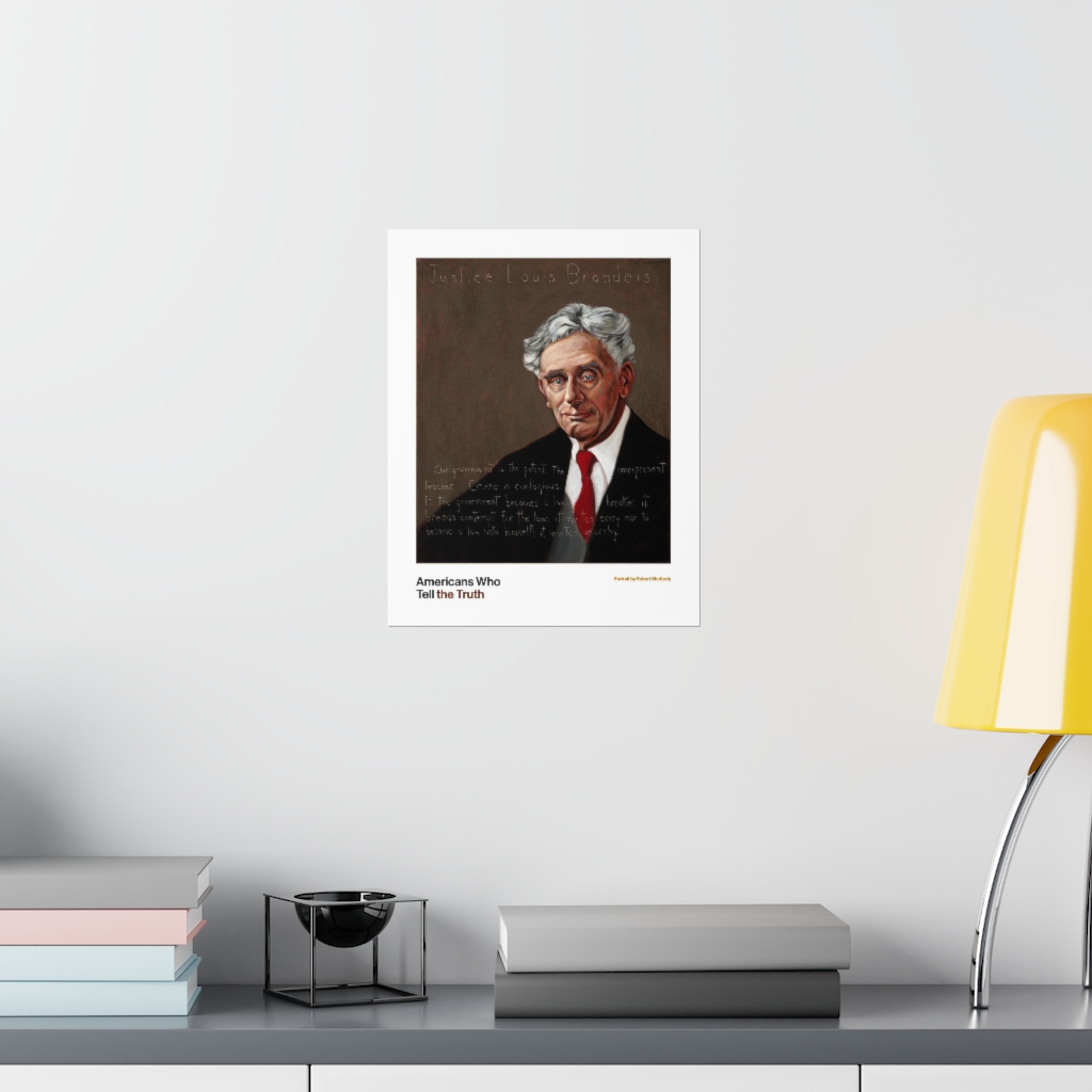 LOUIS BRANDEIS (1856-1941). American jurist available as Framed Prints,  Photos, Wall Art and Photo Gifts