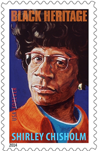Shirley Chisolm Postage Stamp