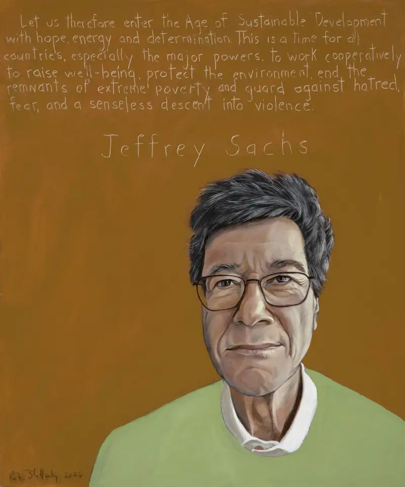 AWTT portrait of Jeffrey Sachs