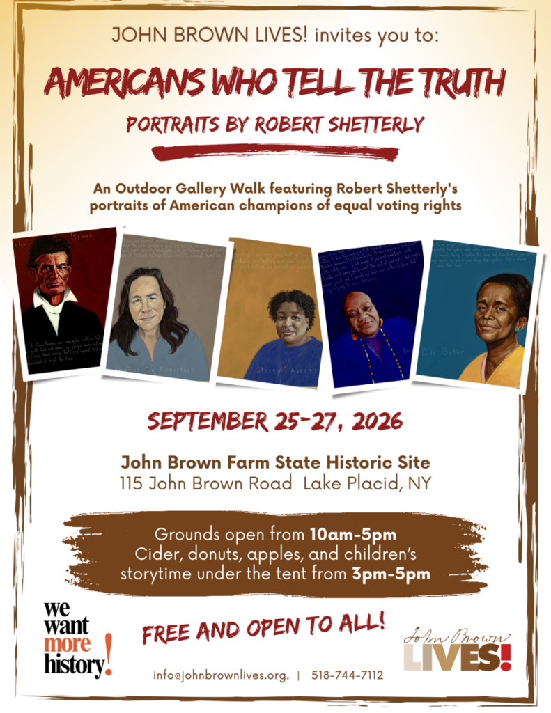 John Brown Lives Event We Want More History!